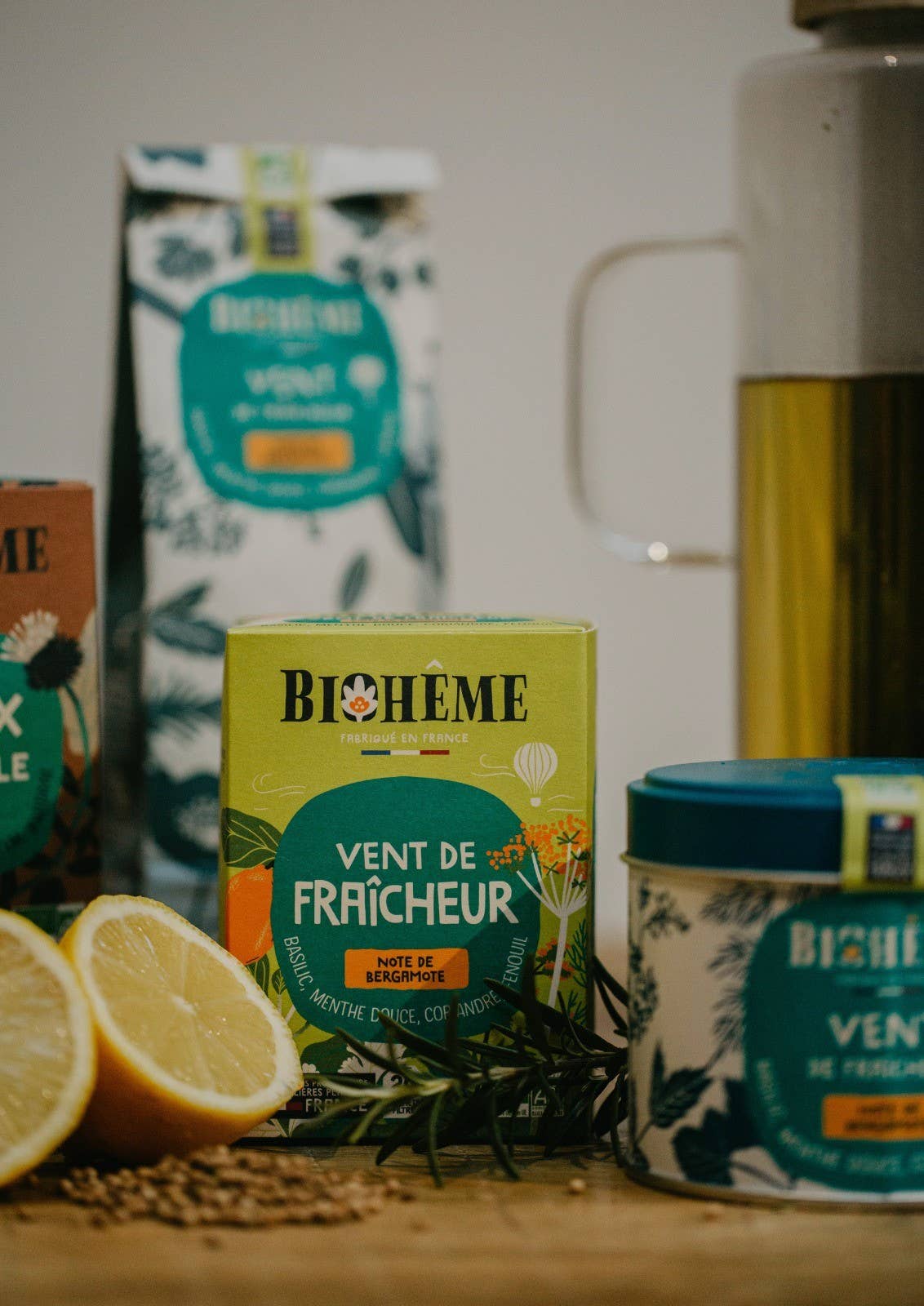 Biohême - Wholesale Health/Detox Tea - Fresh Breeze Infusion - 20 Tea Bags1