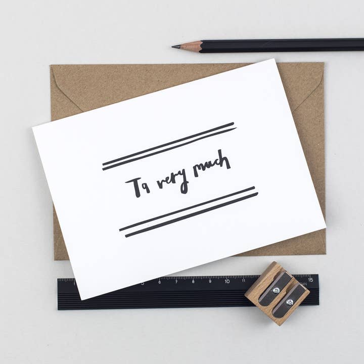 Ta Heel erg bedankt kaart voor wholesale door Plewsy