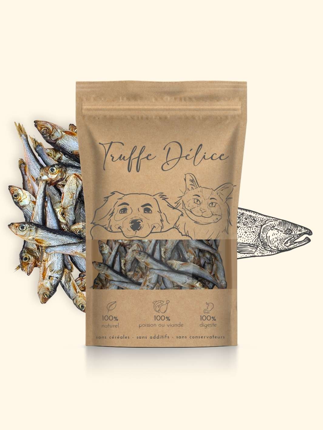 Truffe Délice – snacks e guloseimas - Cão por atacado – Sprats0