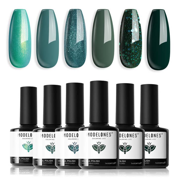Modelones - Wholesale Nail Polish Set - Forest Elves - 6 Shades Gel Nail Polish Set