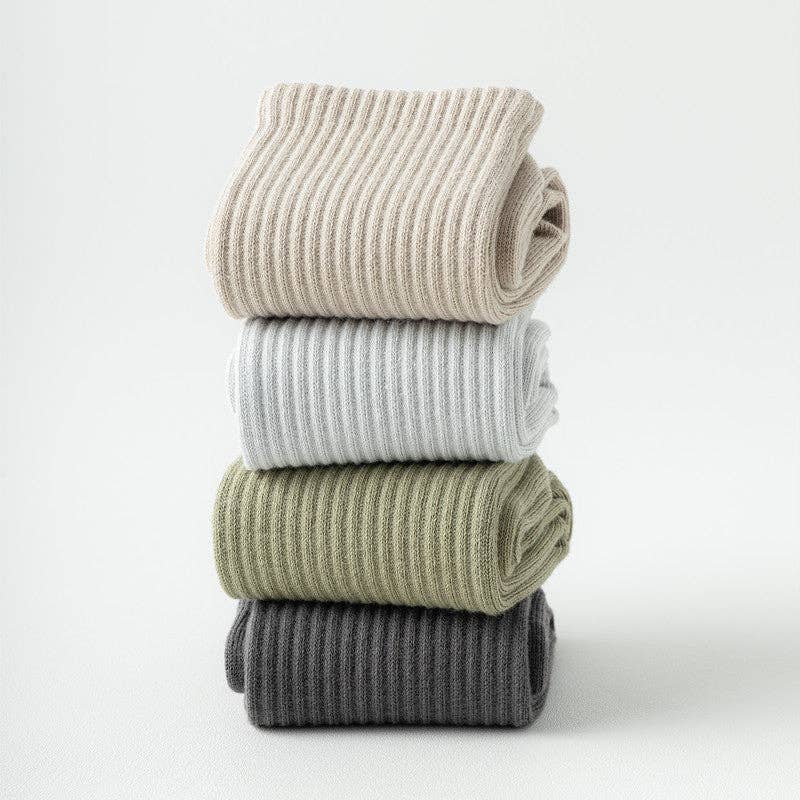 VividLux – Engroshandel Strømper - Dame – Ensfarvede yoga-gribesokker17