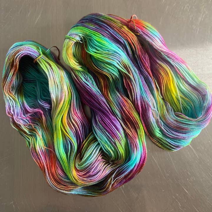 Black Cat Fibers - Wholesale Yarn - Unicorns VS. Narwhals- Serendipity Sock2