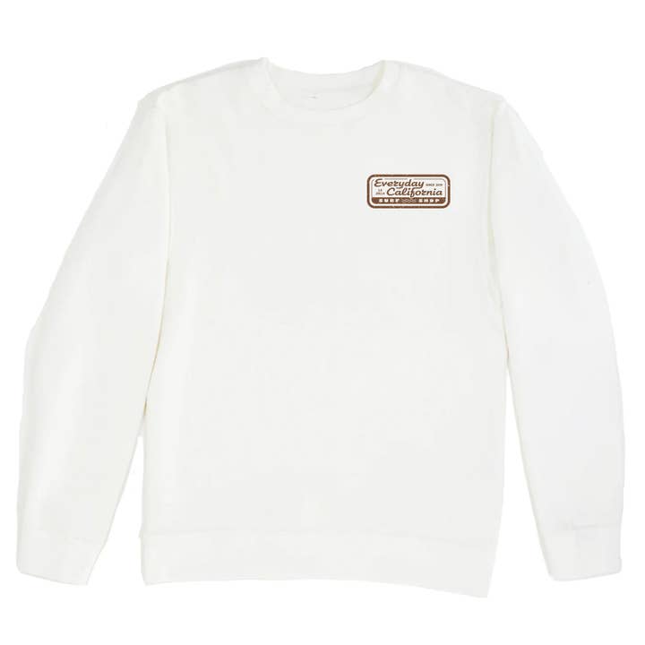 Everyday California - Wholesale Sweatshirt - Unisex - Surf Shop Crewneck - Everyday California Graphic Logo Crew