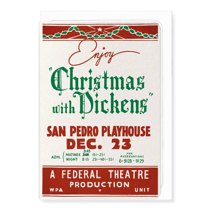 NAVIDAD CON DICKENS EN SAN PEDRO PLAYHOUSE (AÑOS 1930) para venta al por mayor de Ezen Trade