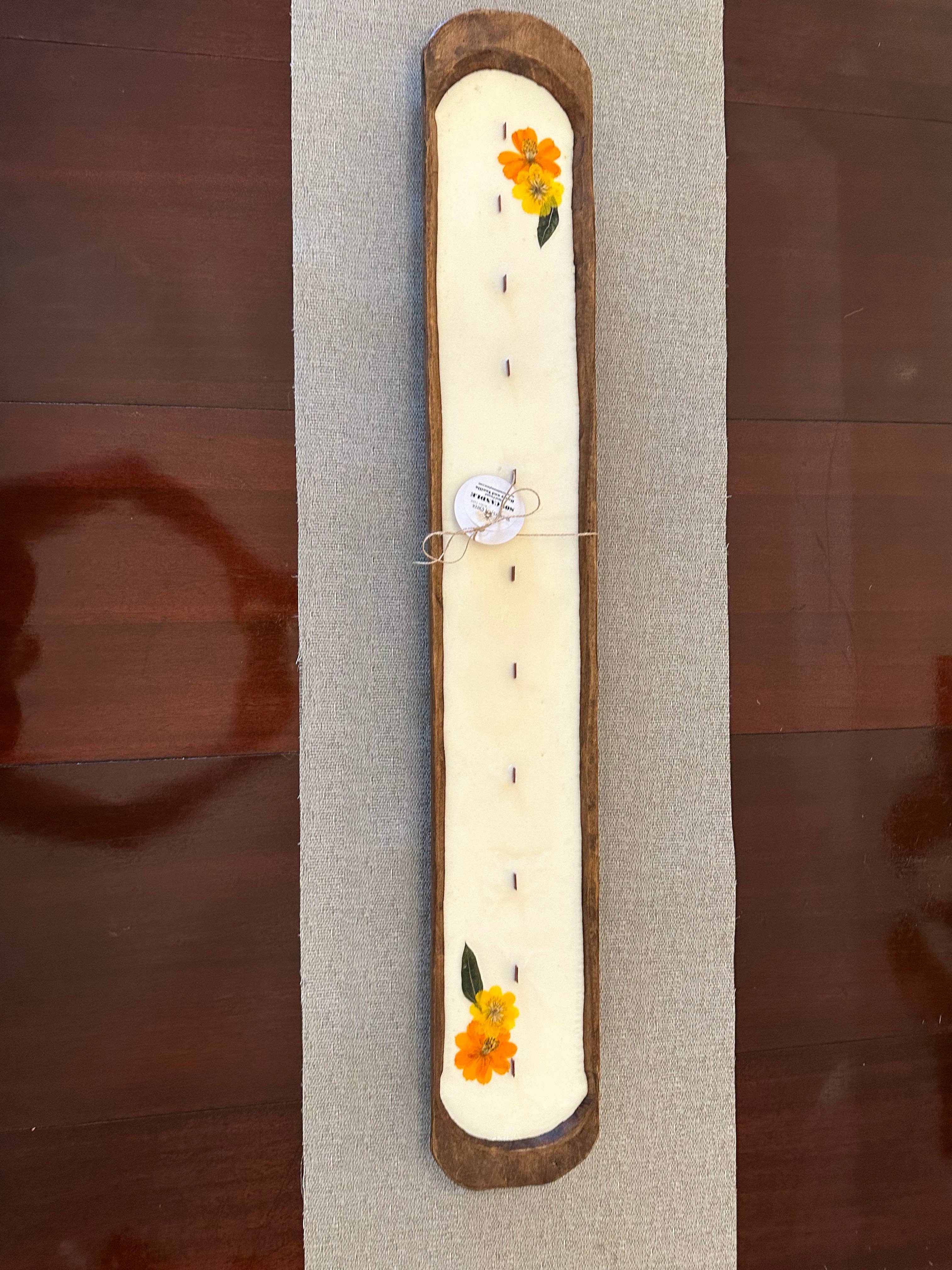 Brown's Creek Honey Farm - Wholesale Novelty Candle - Large Baguette Dough Bowl Candle4