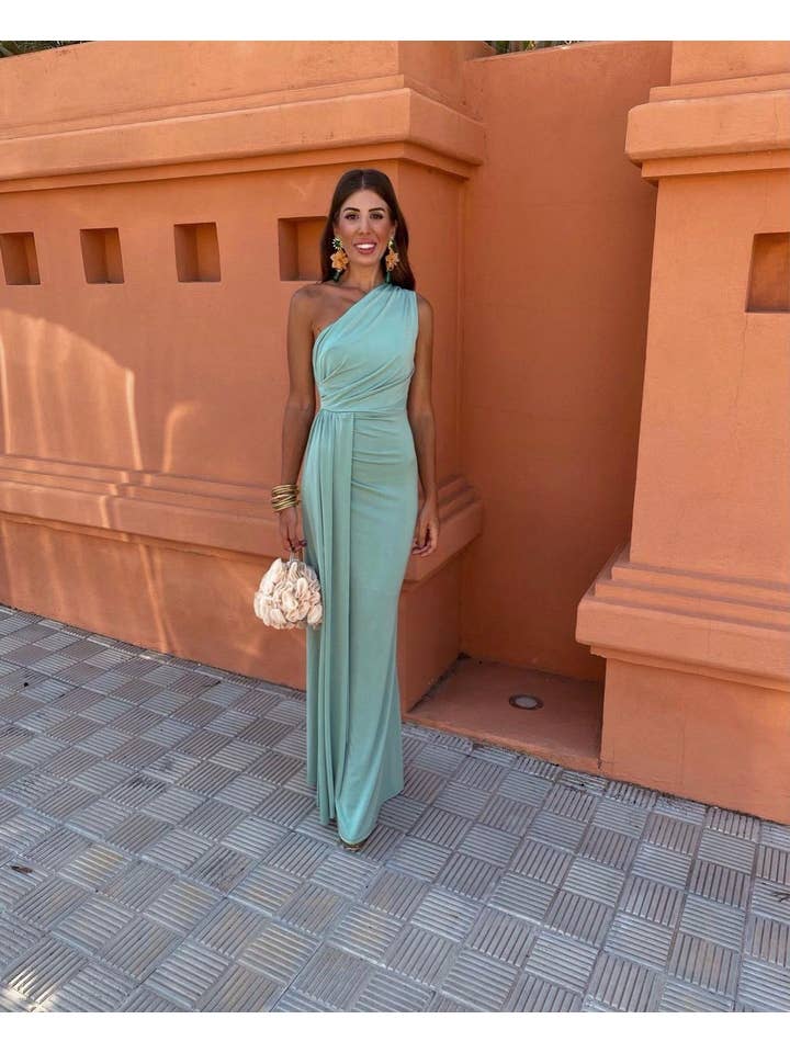 LORIANE - Wholesale Dress - Women's - 6223 - Long plain, sleeveless dress20