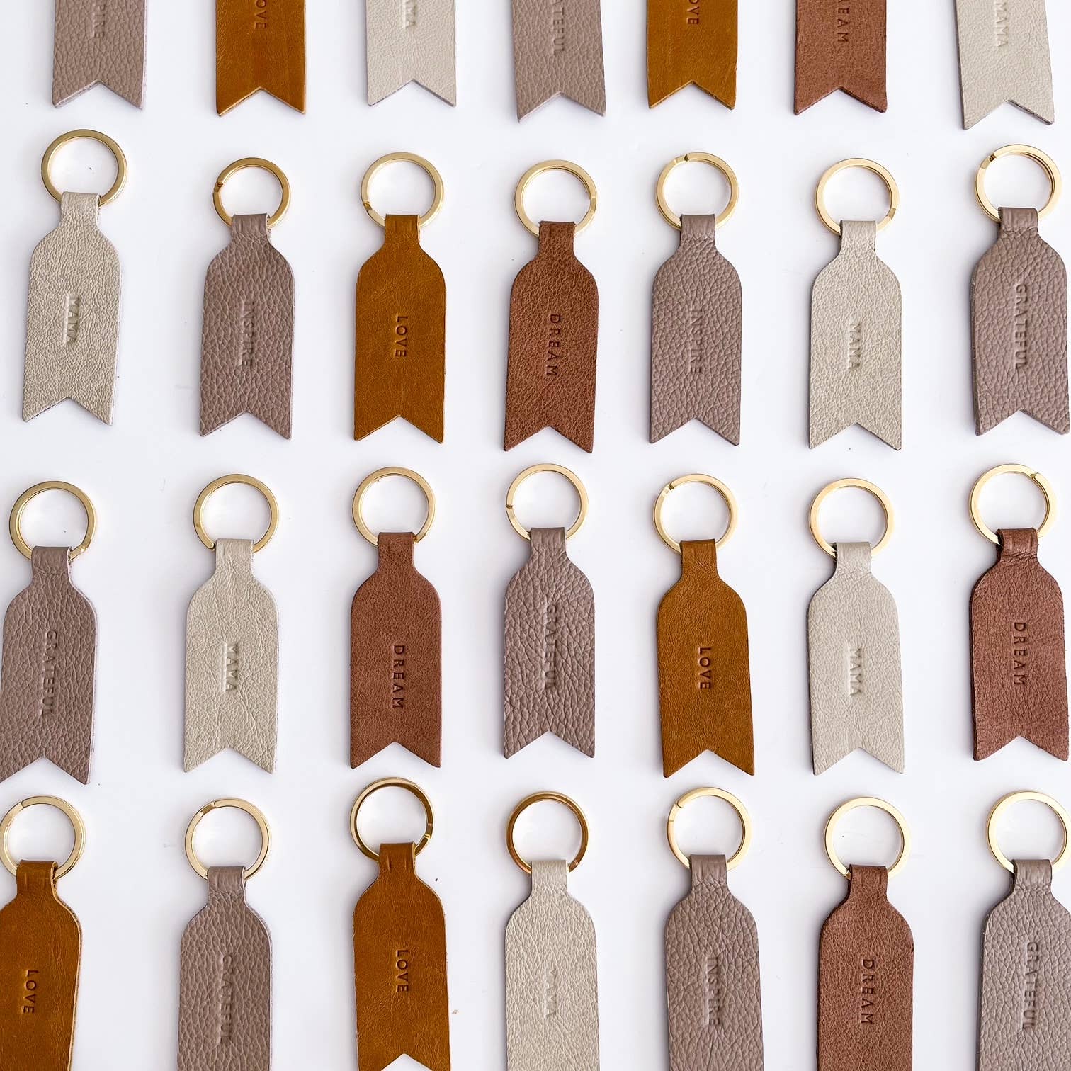 soch and co - Wholesale Keychain – Women's - Quote leather keyring4