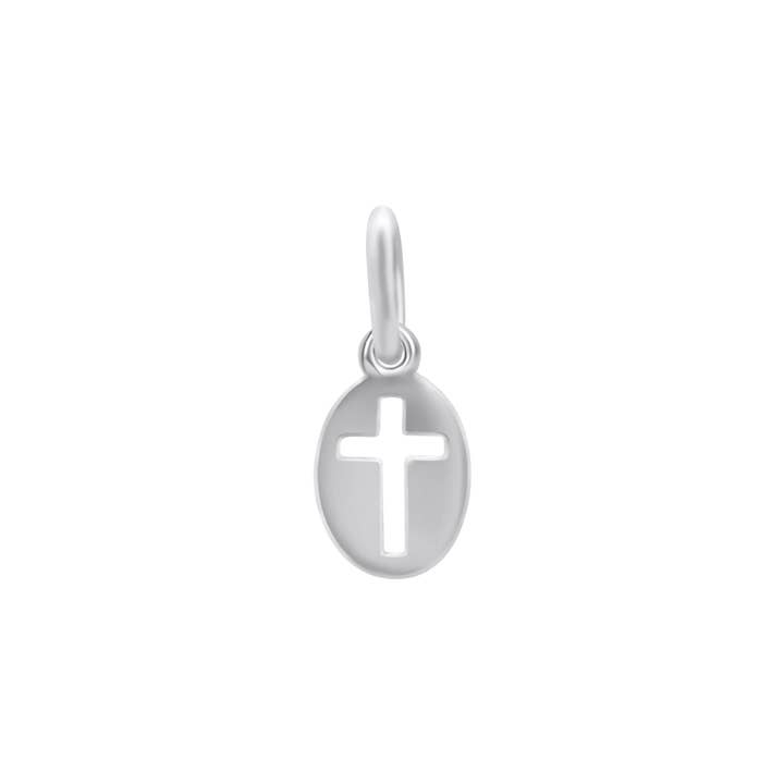 Atlanta Jewelers Supply - Wholesale Individual charm/pendant - Sterling Silver Cutout Cross Charm/Pendant