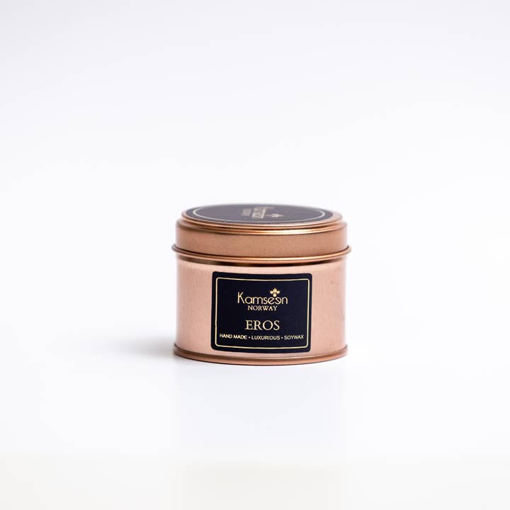KAMSEEN - Venta al por mayor Velas en tarros - EROS- Vela aromática vegana sin parabenos ni cera de soja