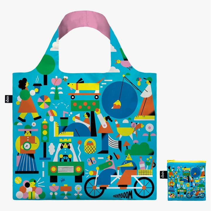 PARABOOM Happy Day Recycled Bag for wholesale by LOQI LLC
