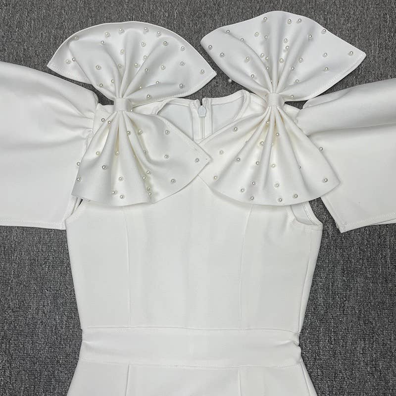 Sanyao Fashion - Wholesale Dress - Women's - SY078 Chic Studded Suspenders Bodycon Dress6