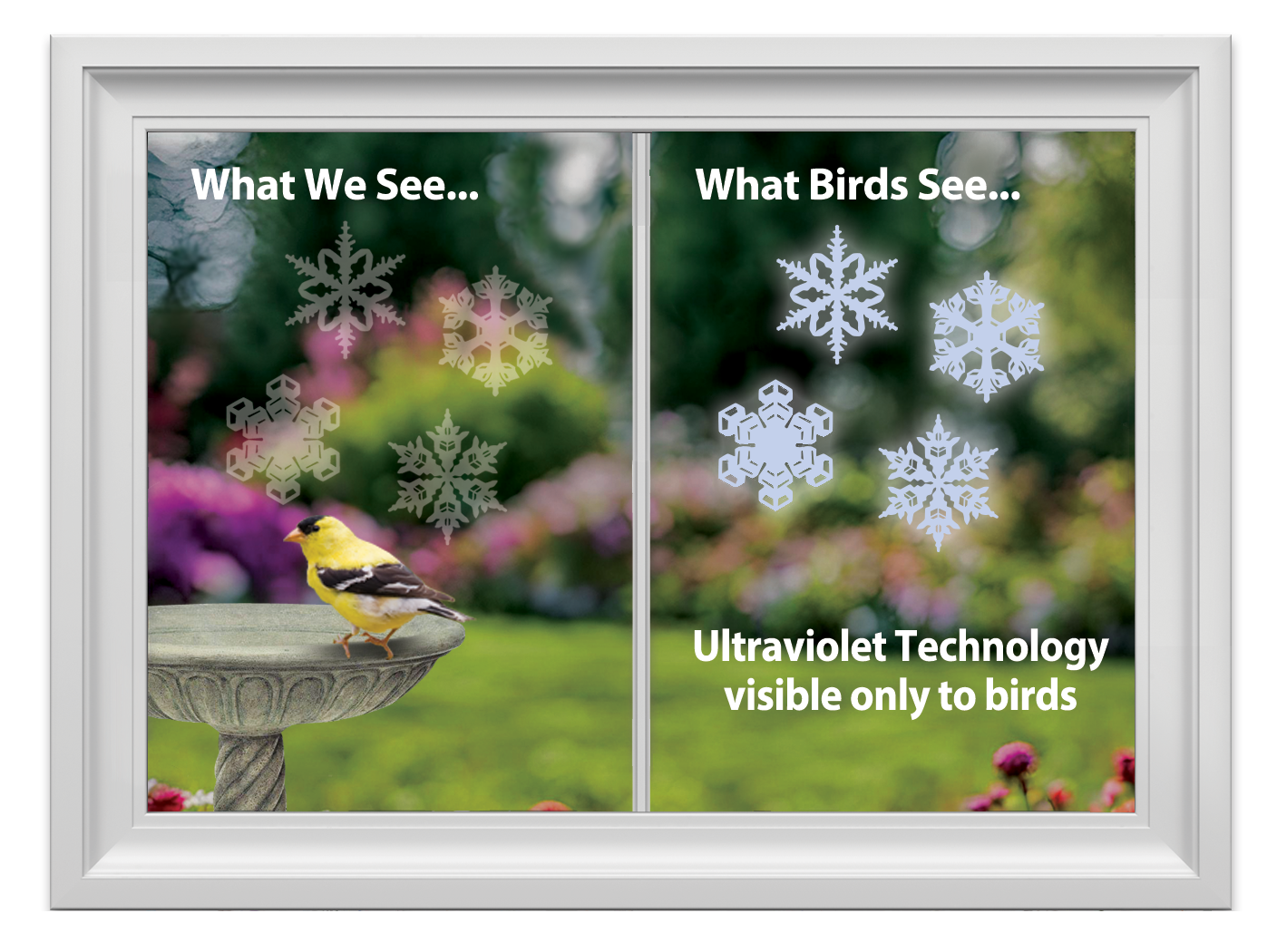 WindowAlert, Inc. - Wholesale Wall Decal/Stickers - WindowAlert Snowflake Decals1