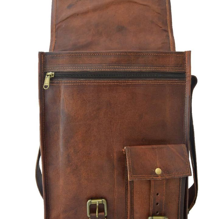 Classy Leather Bags – Großhandel Umhängetasche – Unisex – Die Barnett-Umhängetasche5