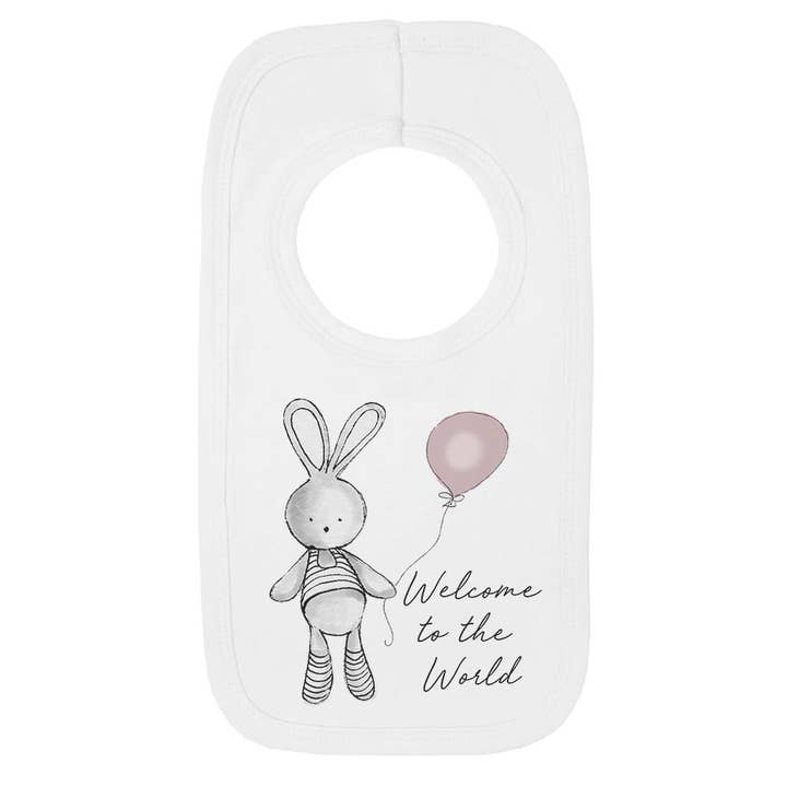 Jola Designs – wholesale Bib – Baby – Welcome Balloon Baby Bib