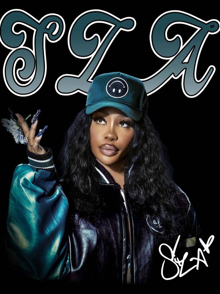 TheKingShirt - Wholesale Screen Printed T-Shirt - Women's - SZA T-Shirt Design, Stylish RnB Graphic Tee, Trendy Fan Shir1