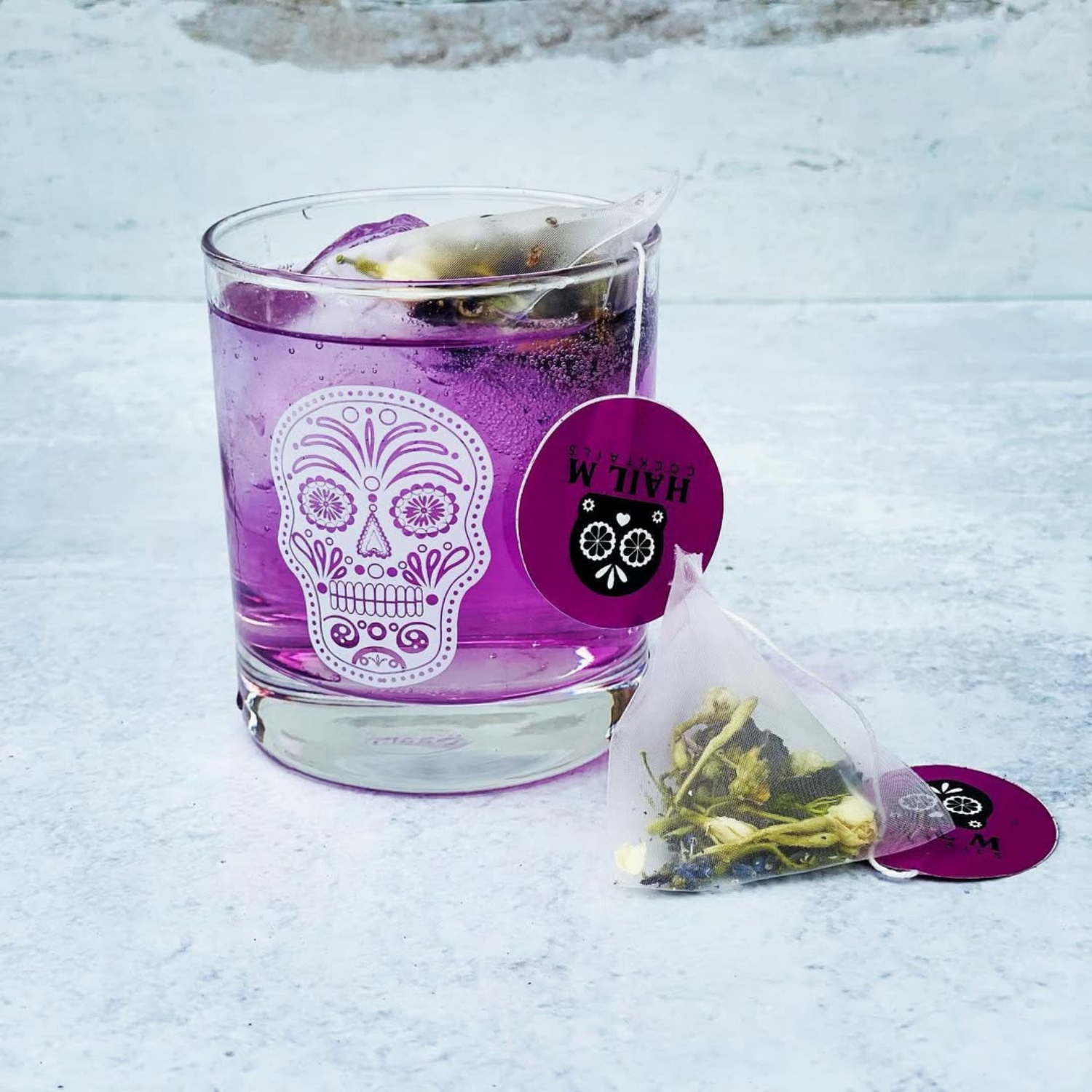 Hail M - Wholesale Cocktail Mix/Syrup - Gin & Tonic Cocktail Infusion Tea Bag - To Go Mixer, Low Cal1