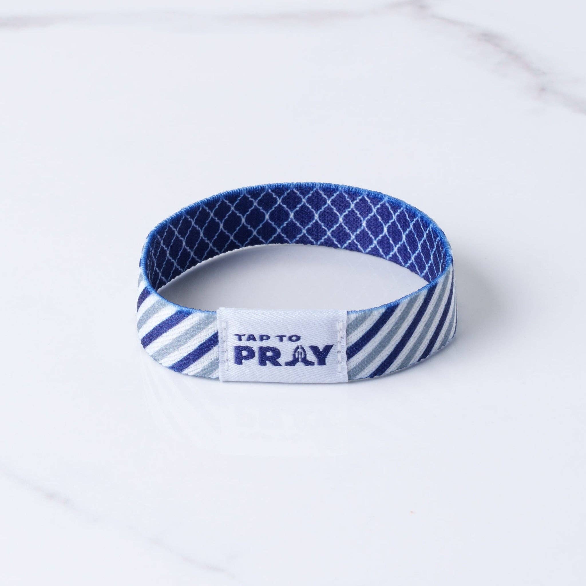 Versible - Wholesale Wristband - Tap To Pray® Wristband – Graphite & Ink1