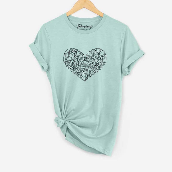 Heart Full of Dogs - Unisex Crewneck for wholesale by Inkopious