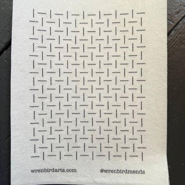 Wrenbirdarts – Kit de costura artesanal por atacado – Conjunto de transfers laváveis para remendo Creme #10 padrões de artes têxteis4