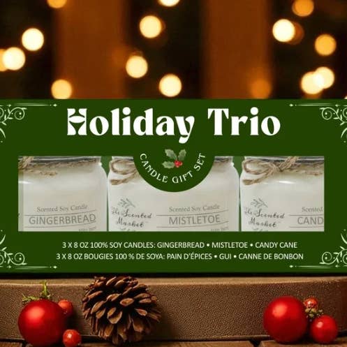 Holiday Trio for wholesale by The Scented Market