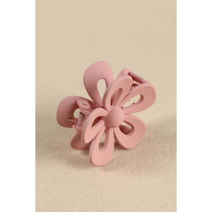 Little Daisy Closet - Wholesale Hair Clip - Women's - LDC Sweet Hollowed Flower Shape Claw Clip1