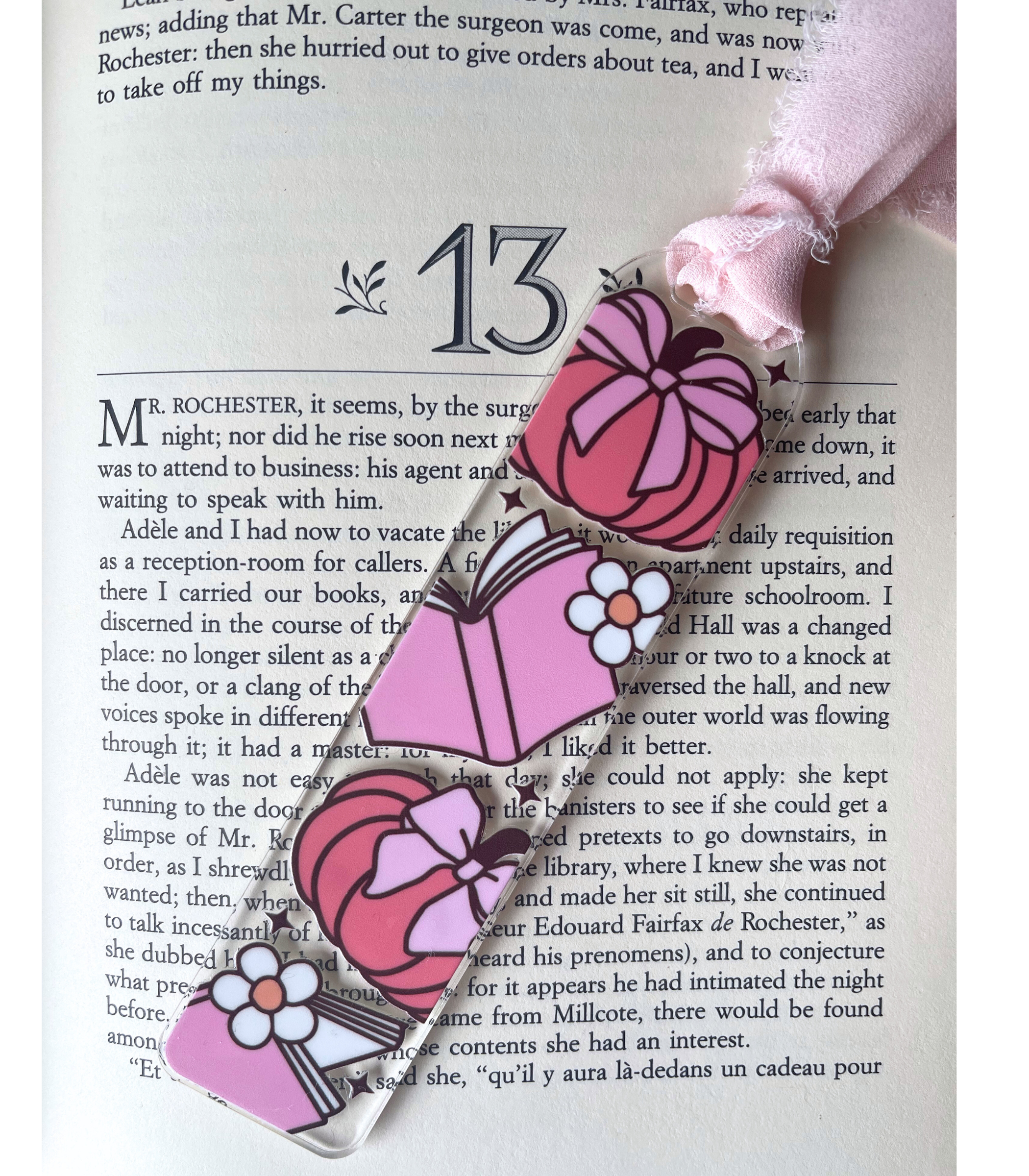 Typo Lettering Co - Wholesale Bookmark - Fall/Halloween acrylic bookmarks with ribbon4