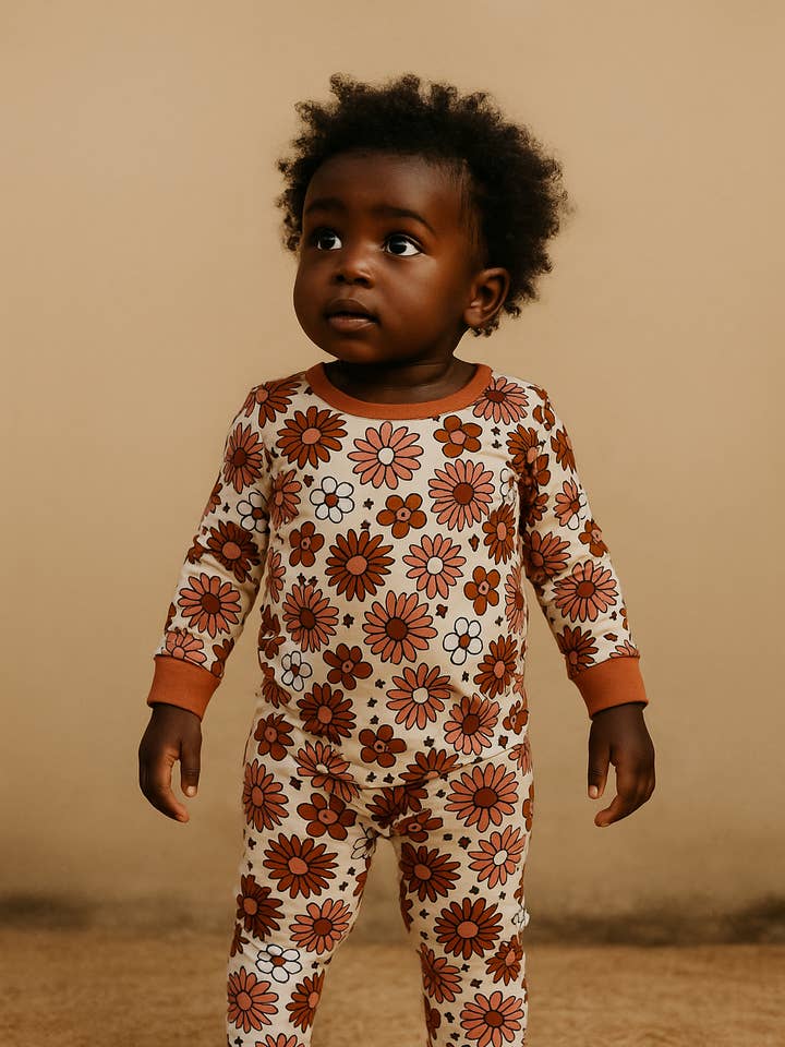 Mommy & Wren - Wholesale Sleepwear Set - Kids - Fall Floral Set0