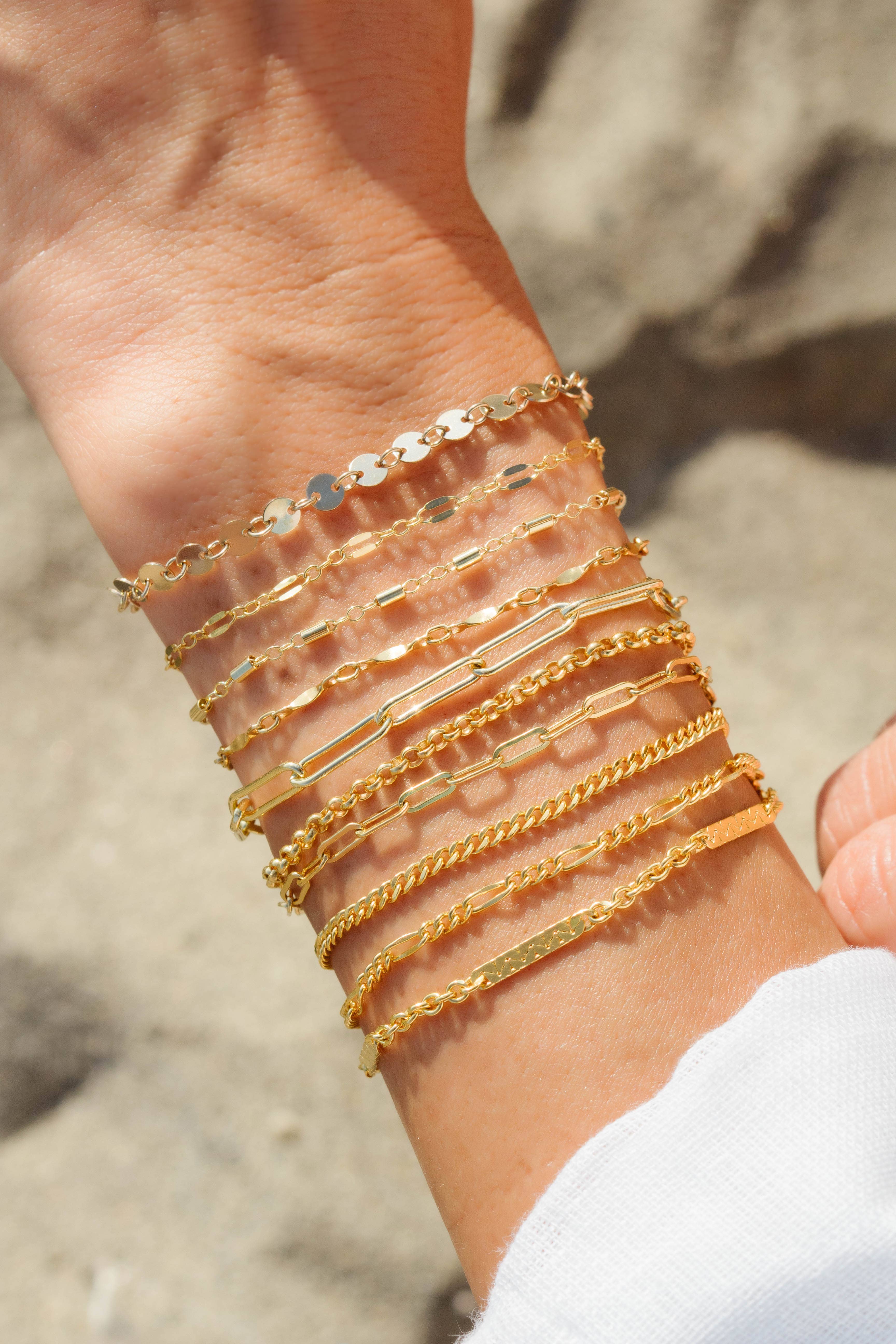 Everly Made - Wholesale Link & Chain Bracelet - Arnett Bracelet3