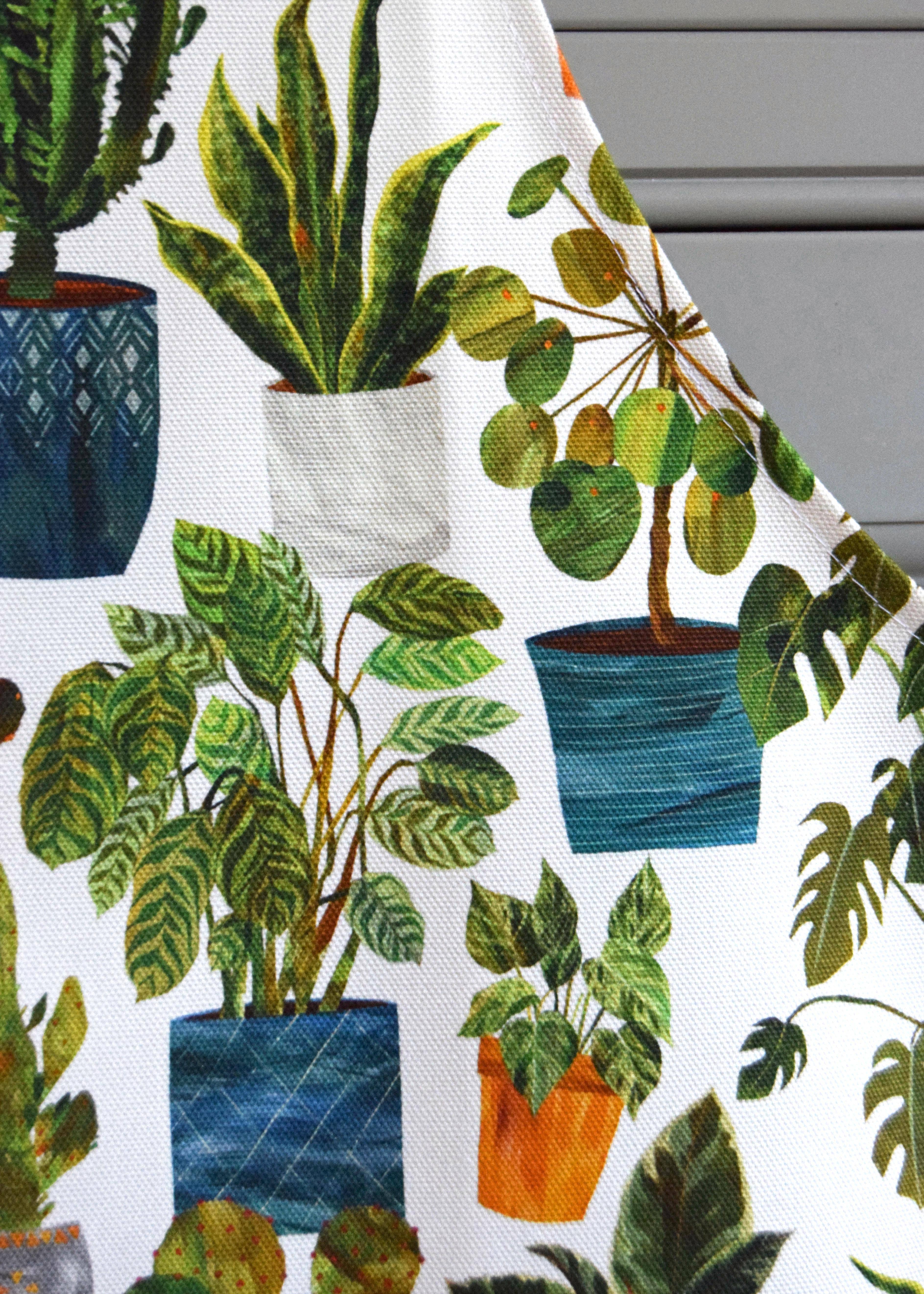 Freya Snow - Wholesale Apron - Houseplants Cotton Apron4