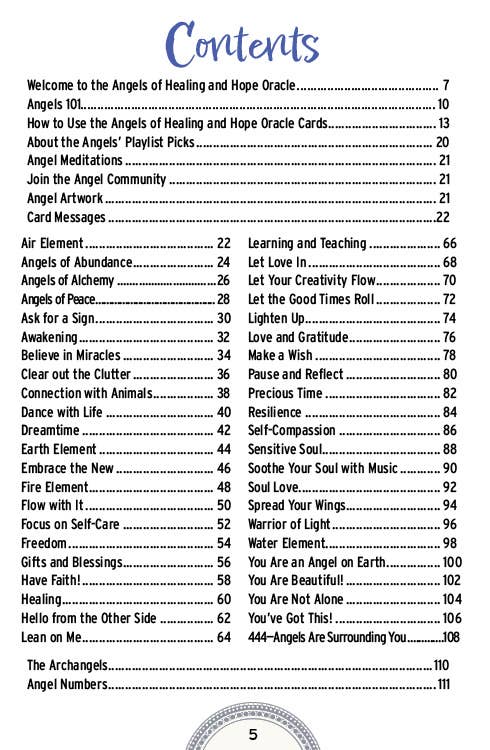 REDFeather - Venta al por mayor Cartas del tarot - Oráculo Ángeles de Sanación y Esperanza13