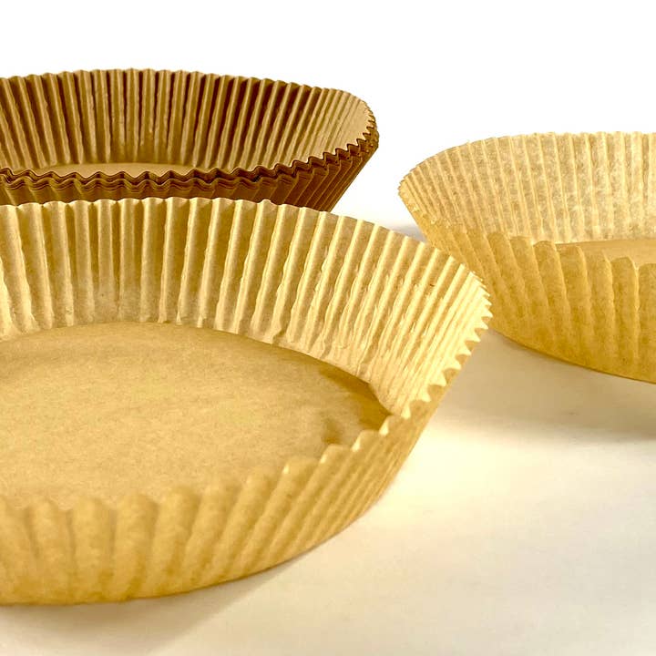 Salzmann Restwaren GmbH - Wholesale Cupcake/Muffin Liner - Parchment paper for air fryer Ø 16 cm, paper cups1