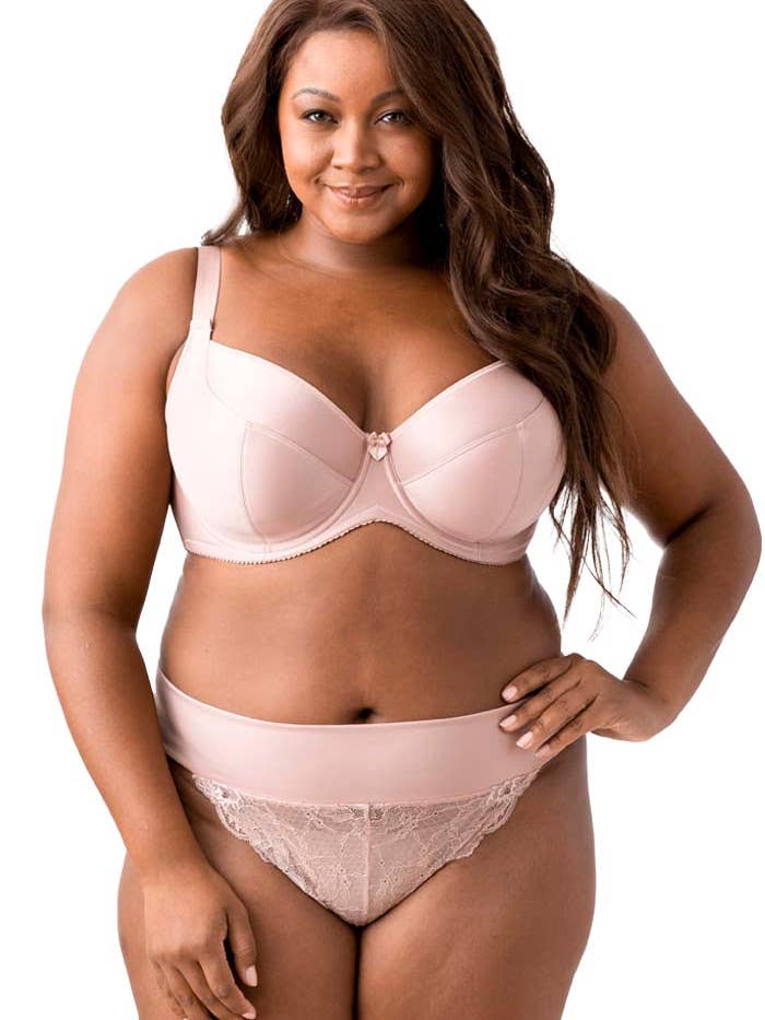 Sutiã Simple Curves Underwire 2818 Dusty Rose por atacado de Elila