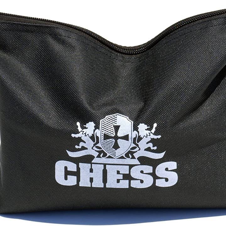 Wood Expressions - Wholesale Board Game - WE Games Ultimate Compact Tournament Chess Set with Silicone Chess Board - Heavy Weighted Pieces15