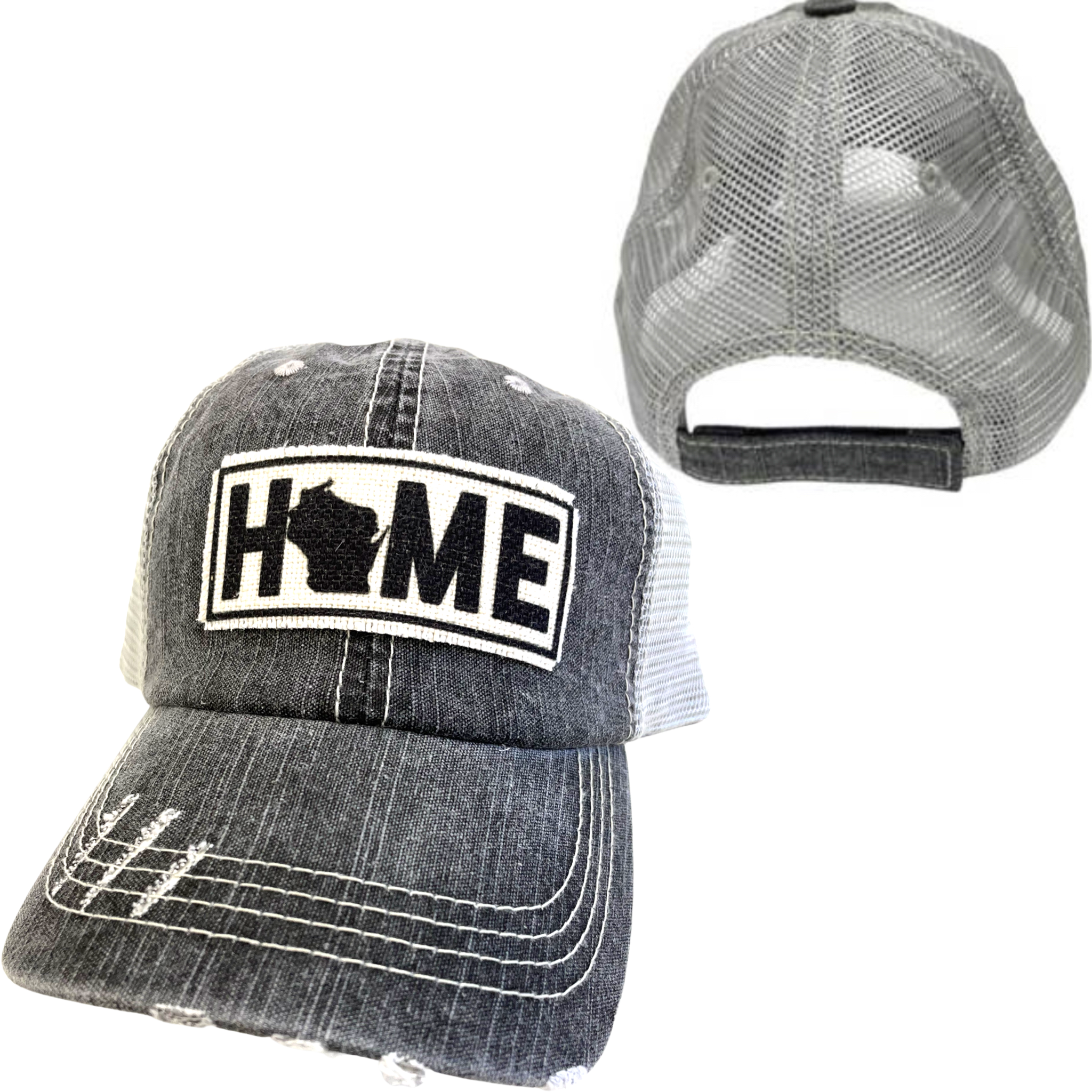 dkhandmade - Wholesale Trucker Hat - Unisex - WISCONSIN HOME HATS7