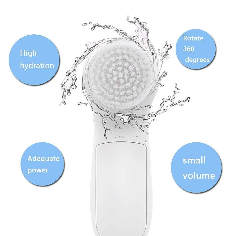 Savoy Active - Vente Appareil électrique pour soins de la peau - Brosse nettoyante pour le visage portable - Rose5