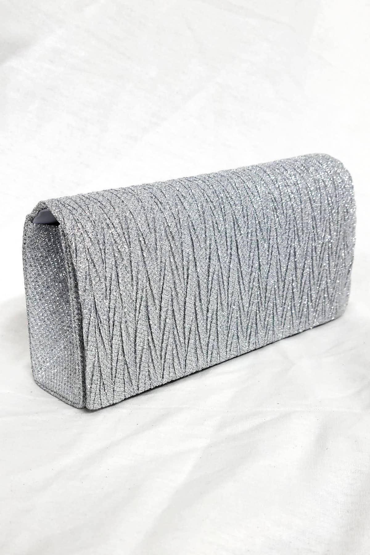 Chicas - Wholesale Clutch Bag - Women's - Sparkling evening bag with adjustable chain FB72682