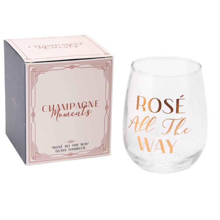 CM 'Rose hele vejen' Glas Tumbler for engroshandel hos CGB Giftware