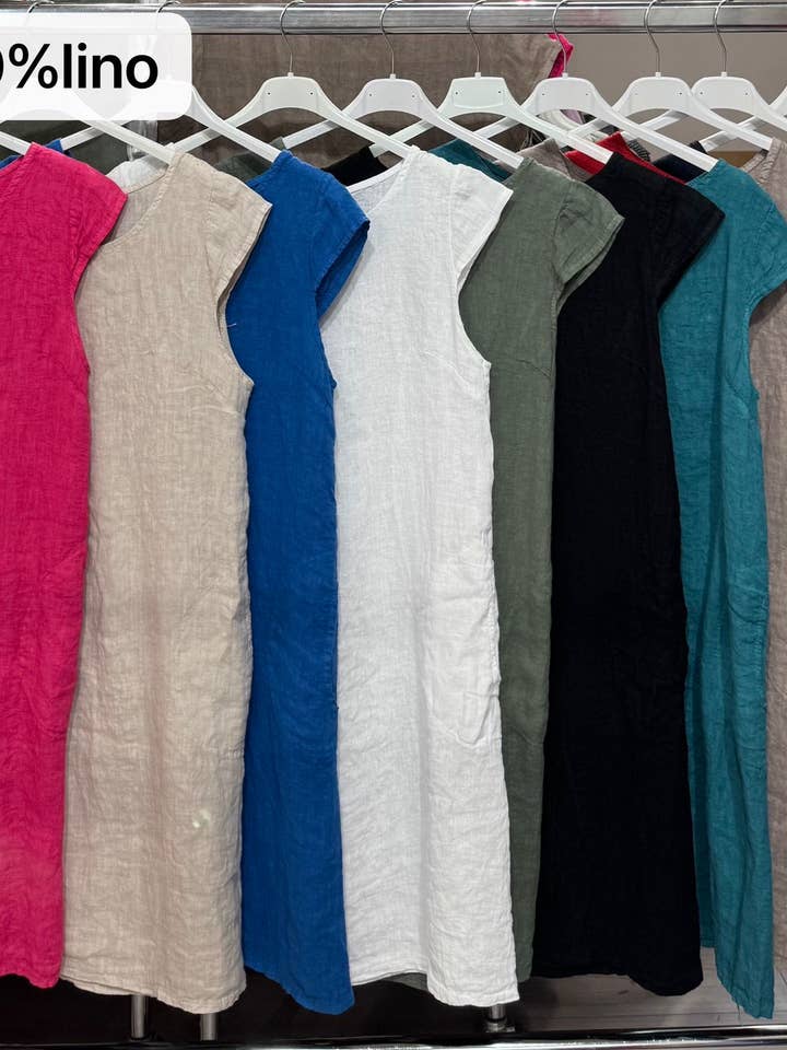 linen dress for wholesale by Cielo fashion