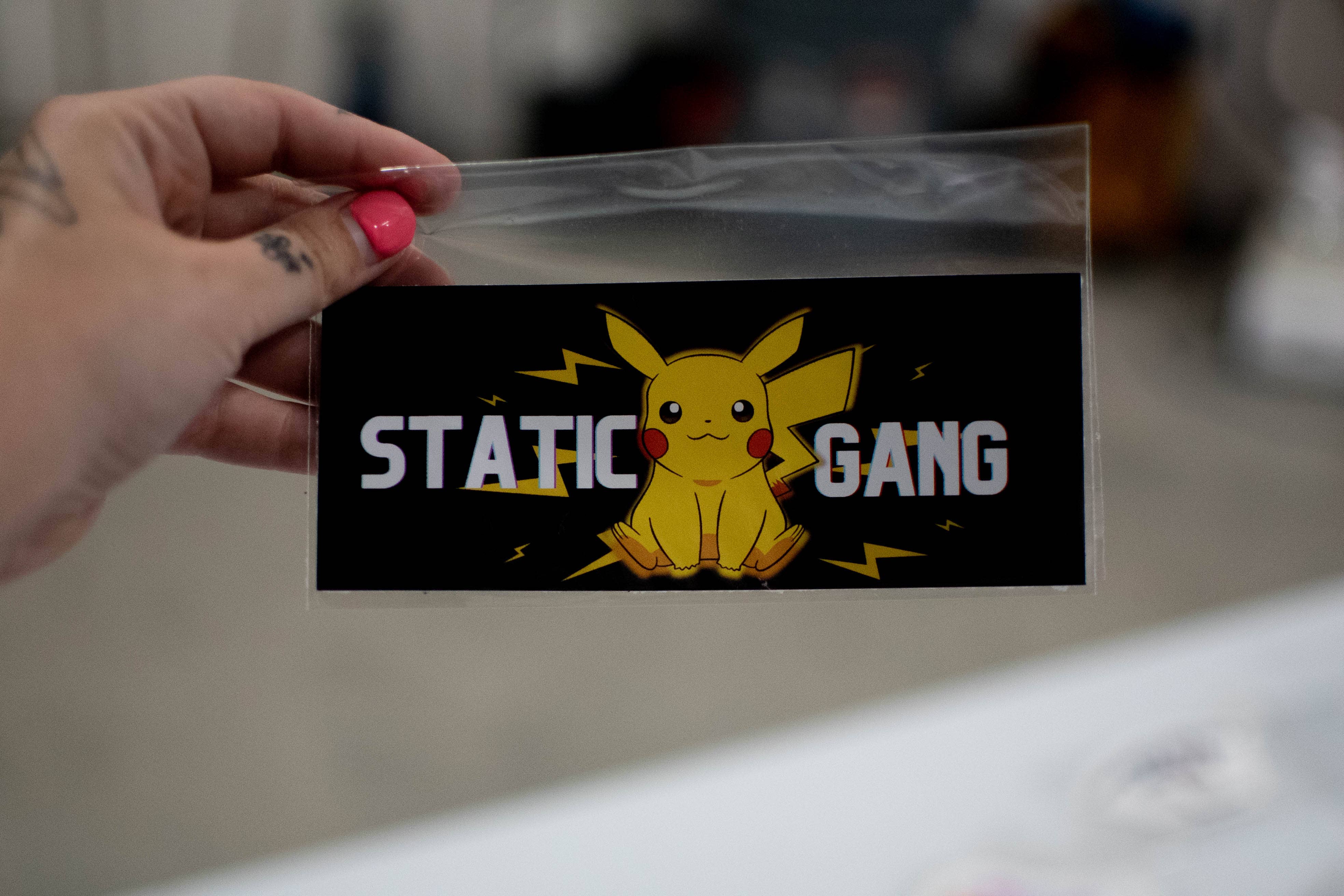 Unhinged Sticker Co. - Wholesale Sticker - Static Gang Pokemon Sticker1