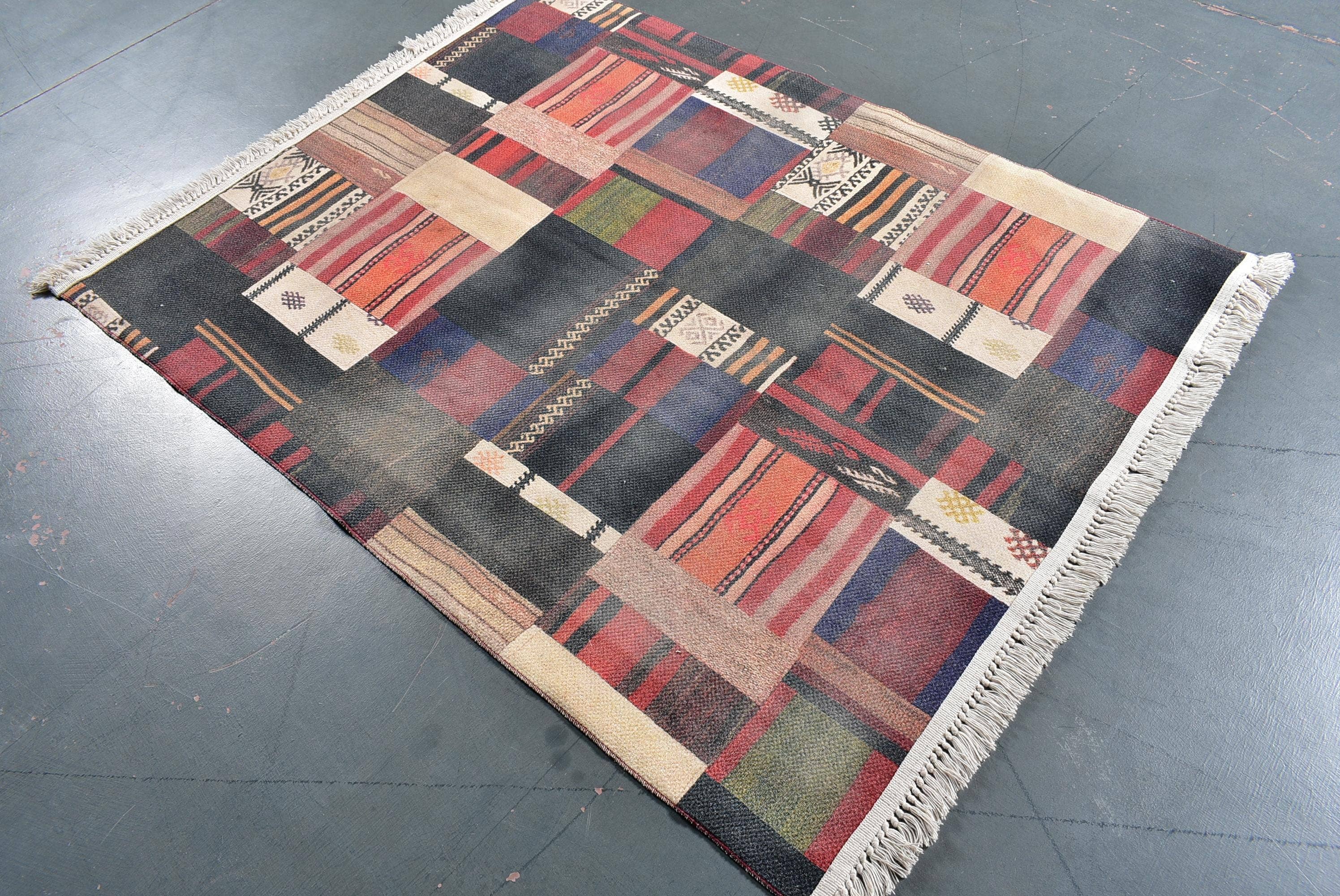 The Loom Wholesale - Wholesale Area rug - Vintage Tribal Kilim, Colorful Turkish Rug, SCR-18411