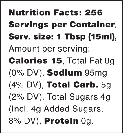 Brooksmade Gourmet Foods, Inc. - Wholesale Ketchup - 5 Pepper Ketchup, Gluten Free, No High Fructose Corn Syrup A5