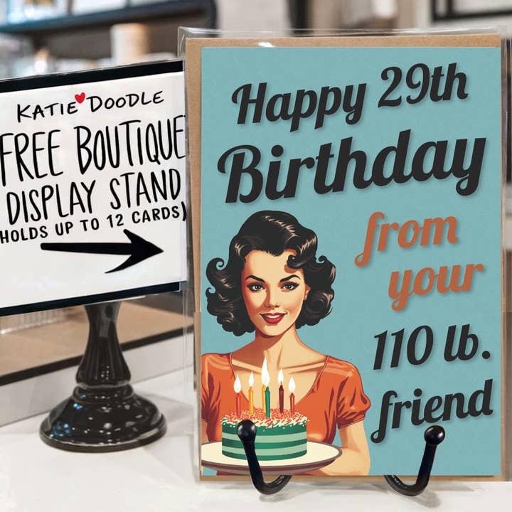 Funny Gifts for Friends, Funny Cards Birthday (Bulk) for wholesale by Katie Doodle | Boutique Greeting Cards & Birthday Gifts