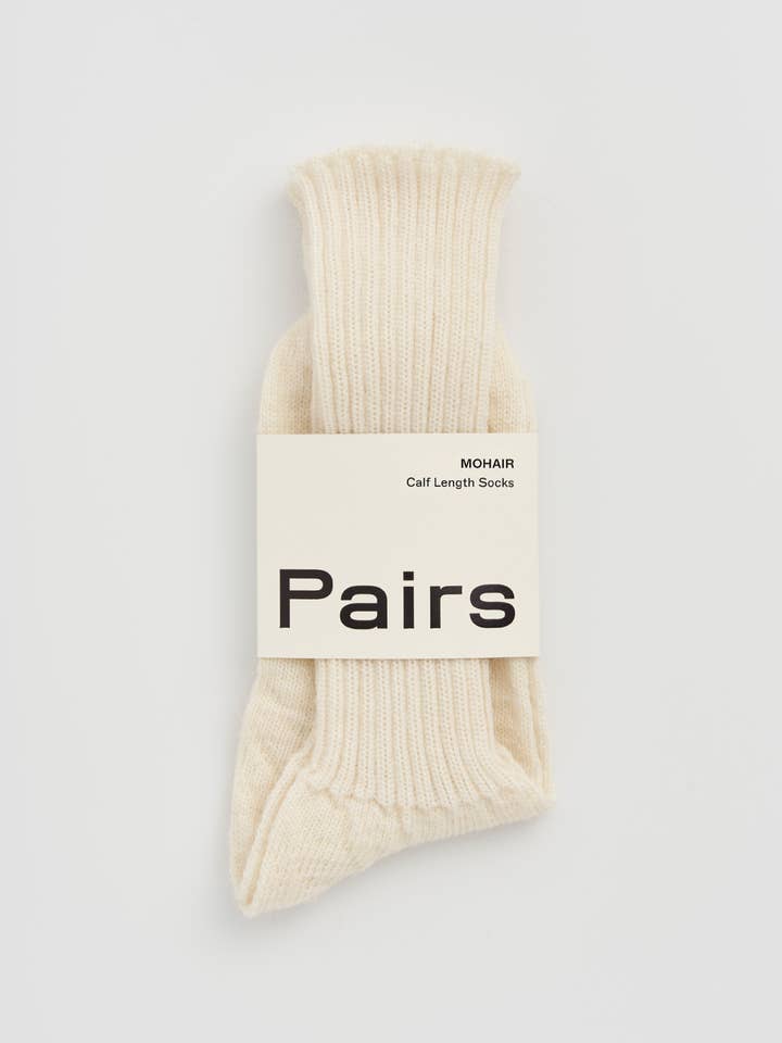 Pairs Socks - Wholesale Socks – Unisex - Clotted Cream Mohair Socks4