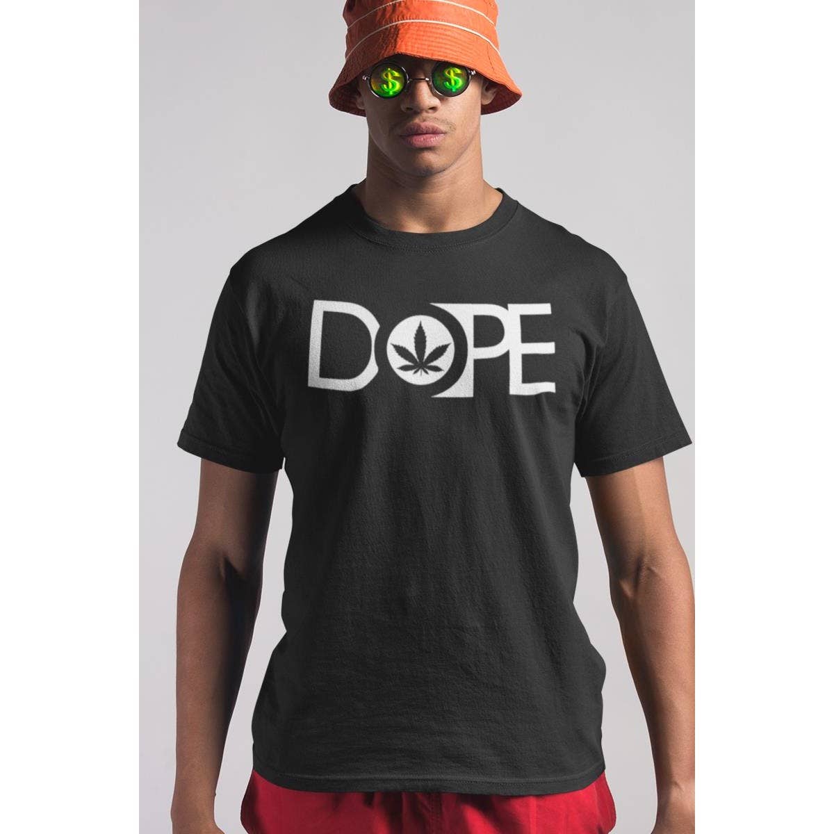 nobarand – Engroshandel T-shirt med print - Herre – DOPE GRAFISK HERRE TEE0