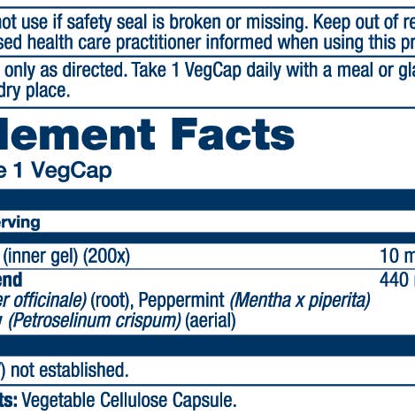 Solaray - Wholesale Oral Supplement/Vitamin - Aloe Vera Gel 10mg1
