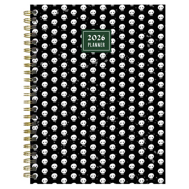 TF Publishing - Paper Goods - Wholesale Planner - 2026 Skulls & Spells Medium Weekly Monthly Planner9