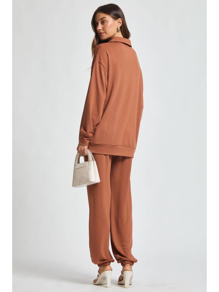 Dear Scarlett - Wholesale Lounge Set - Women's - 2-Piece French Terry Set TRVSET-WEEKEND2