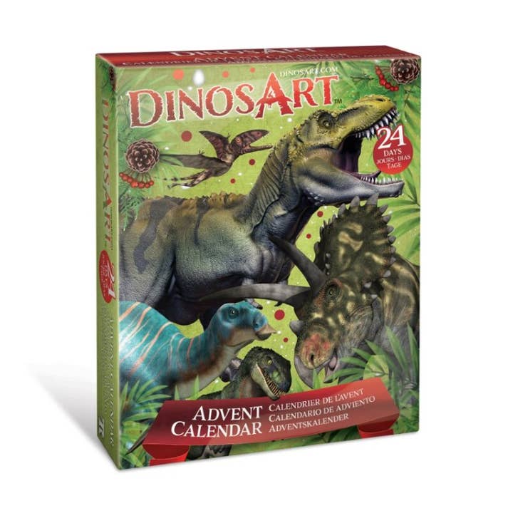Dinosart Advent Calendar - 24 Days for wholesale by Éditions Gladius International