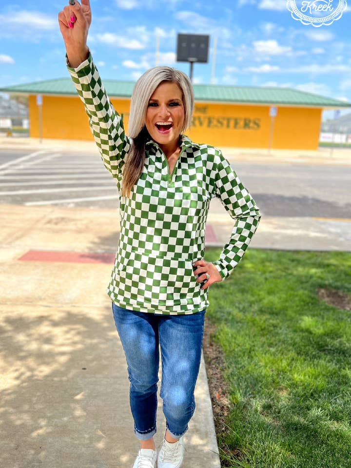 Sterling Kreek - Wholesale Sweatshirt - Women's - Pep Rally Pullover - Green6