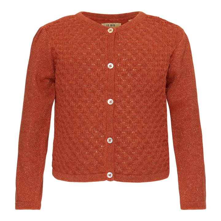 Cardigan corto Whisper - Rame per la vendita all'ingrosso da parte di LE BIG